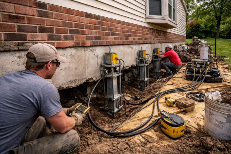 Settling Foundation Service in Aberdeen, MD