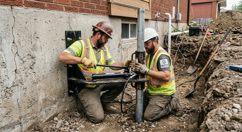 Settling Foundation Service in Forest Hill, MD