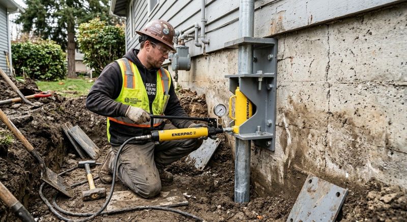 Settling Foundation Service in Forest Hill, MD
