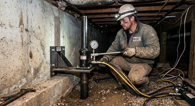 Settling Foundation Service in Hydes, MD