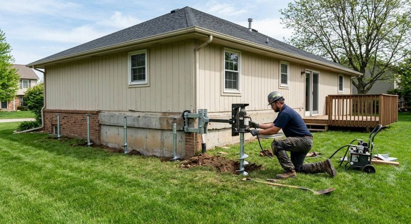 Settling Foundation Service in Parkton, MD