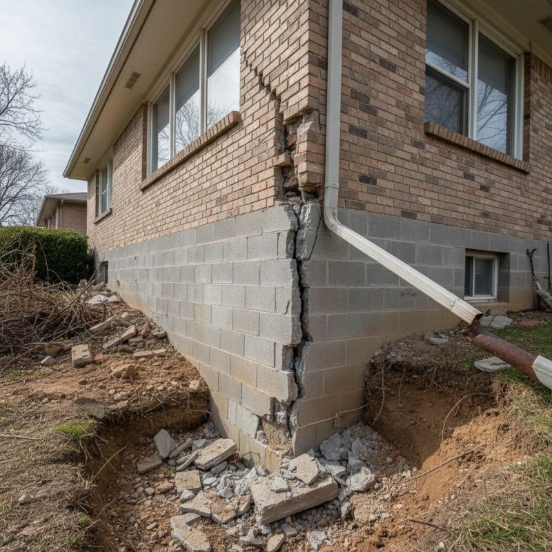 Settling Foundation Service in Sparrows Point, MD