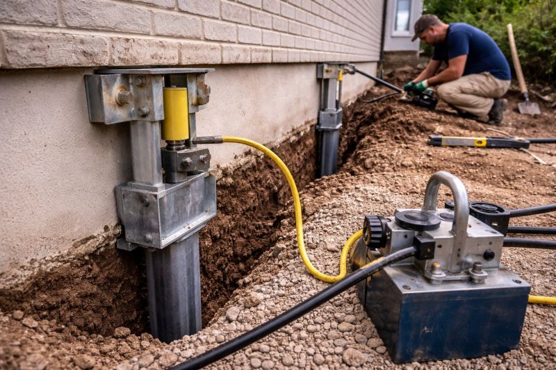 Sinking Foundation Repair in Severn, MD