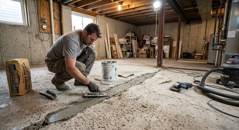 Slab Foundation Repair in Baltimore County, MD