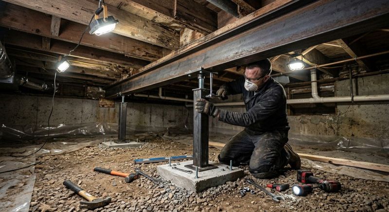 Slab Foundation Repair in Baltimore County, MD