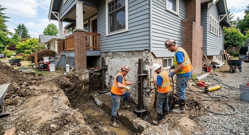 Structural Foundation Repair in Odenton, MD