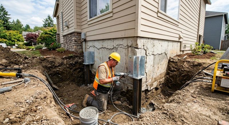 Structural Foundation Repair in Pikesville, MD
