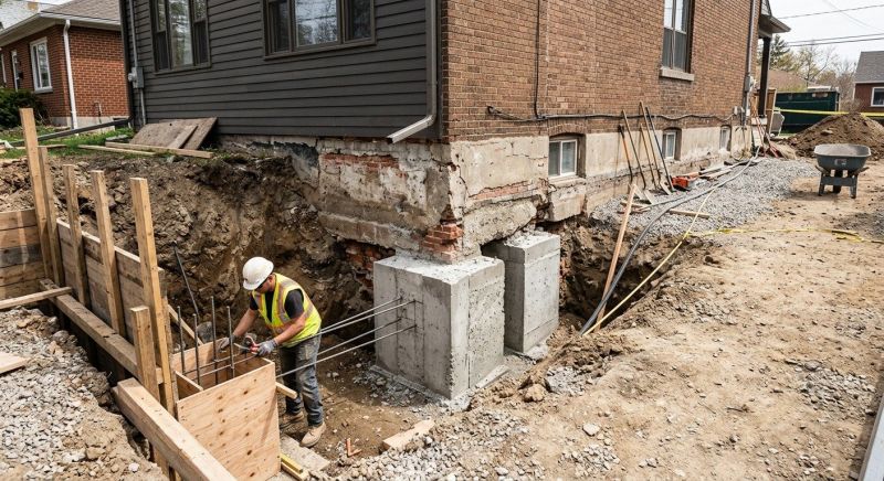 Structural Underpinning in Baltimore County, MD