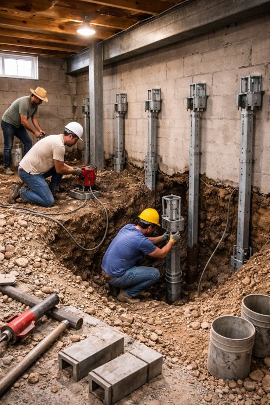 Structural Underpinning in Baltimore County, MD