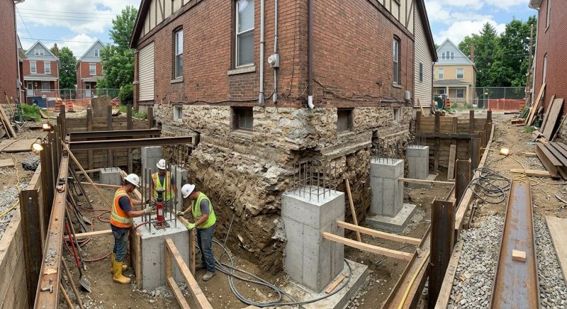 Structural Underpinning in Baltimore County, MD