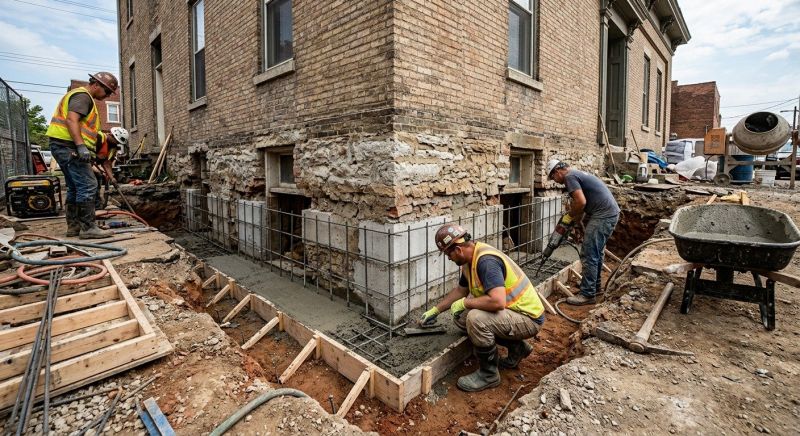 Underpinning Repair in Baltimore County, MD